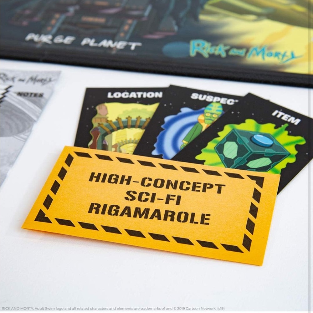 Rick and Morty Back in Blackout Clue board game NIB sealed never opened - Picture 14 of 16